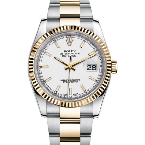 Rolex oyster perpetual white face